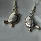 Silver Robin Earrings