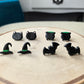 Green Cauldron Studs