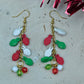 Christmas Light Dangle Earrings