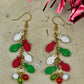 Christmas Light Dangle Earrings