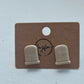 Mini Tombstone Stud Earrings