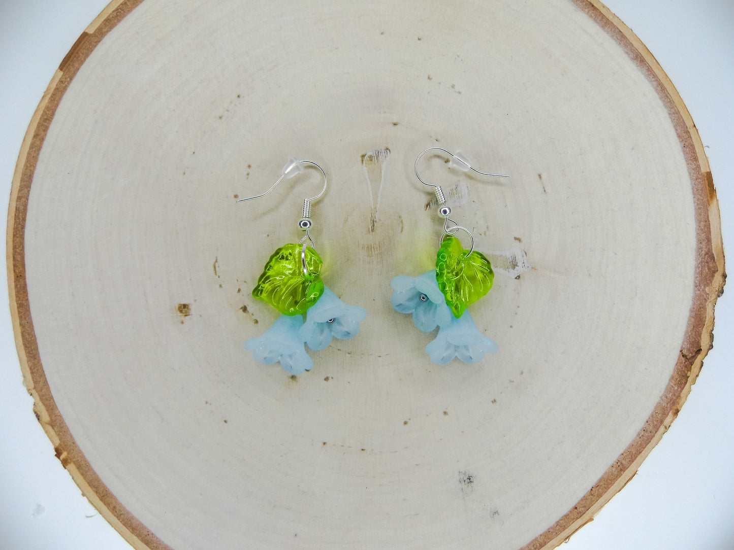 Bluebell Flower Bead Earrings