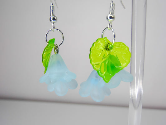 Bluebell Flower Bead Earrings