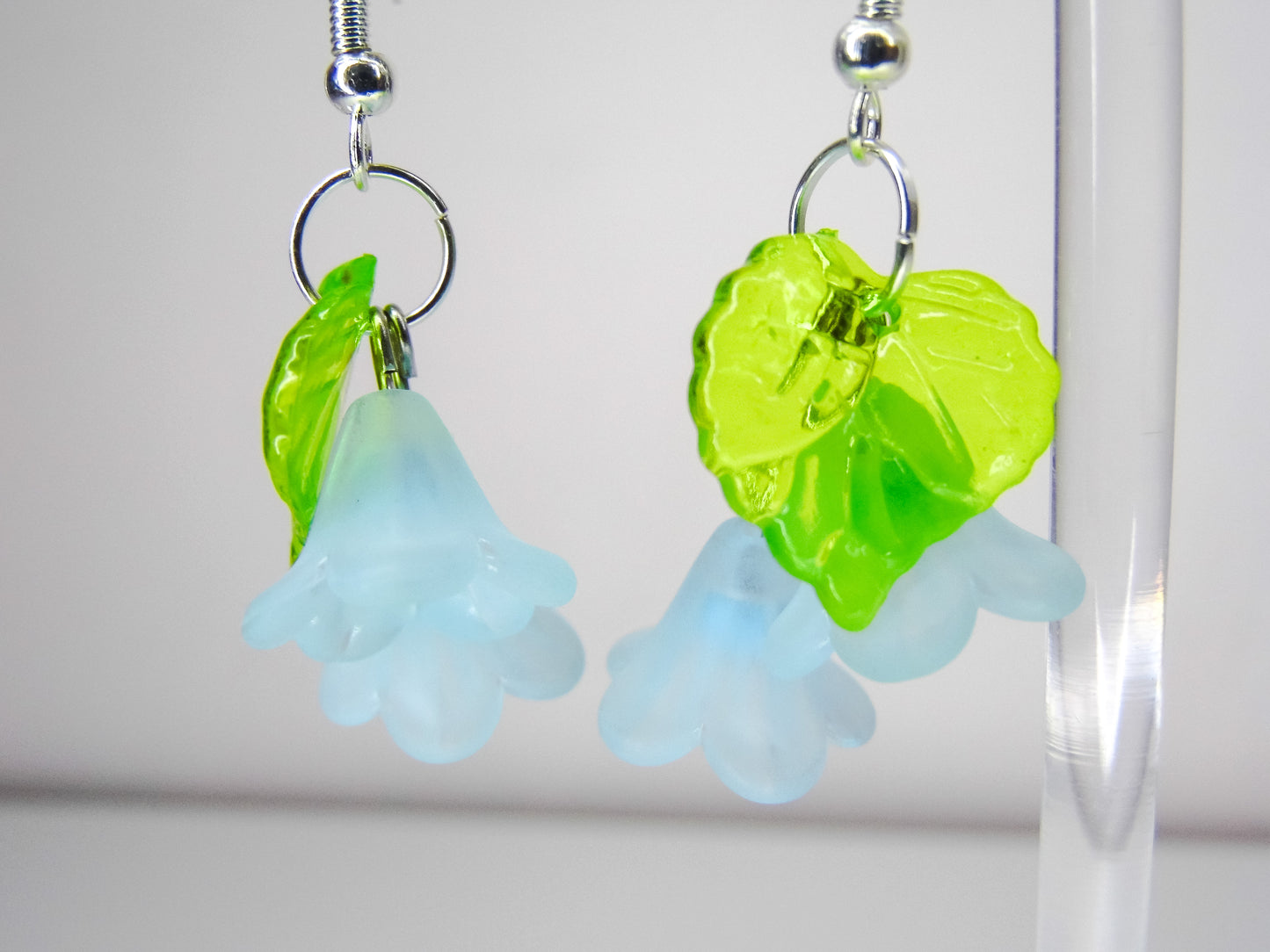Bluebell Flower Bead Earrings