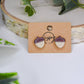 Brown Acorn Studs