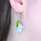 Bluebell Flower Bead Earrings
