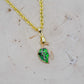 Green Leaf Necklace
