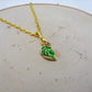 Green Leaf Necklace