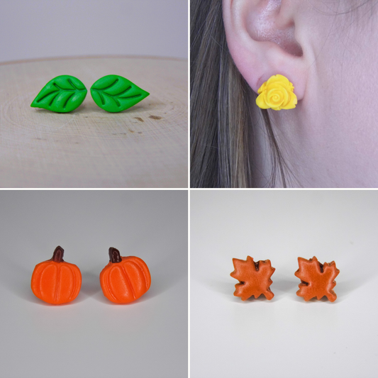 4 pairs studs lucky dip