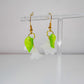 Snowdrop Flower Bead Earrings