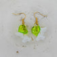 Snowdrop Flower Bead Earrings