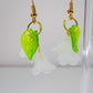 Snowdrop Flower Bead Earrings