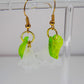 Snowdrop Flower Bead Earrings