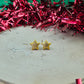 Gold Yellow Star Studs