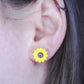 Mini Sunflower Stud Earrings
