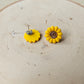 Swirly Sunflower Studs