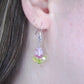 Crystal Tulip Bead Earrings