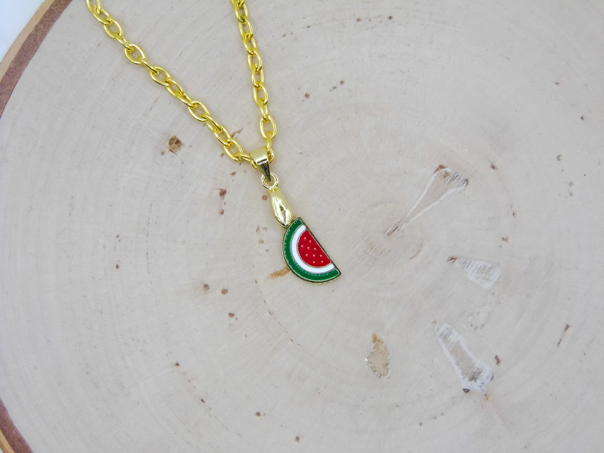 Watermelon Fruit Necklace