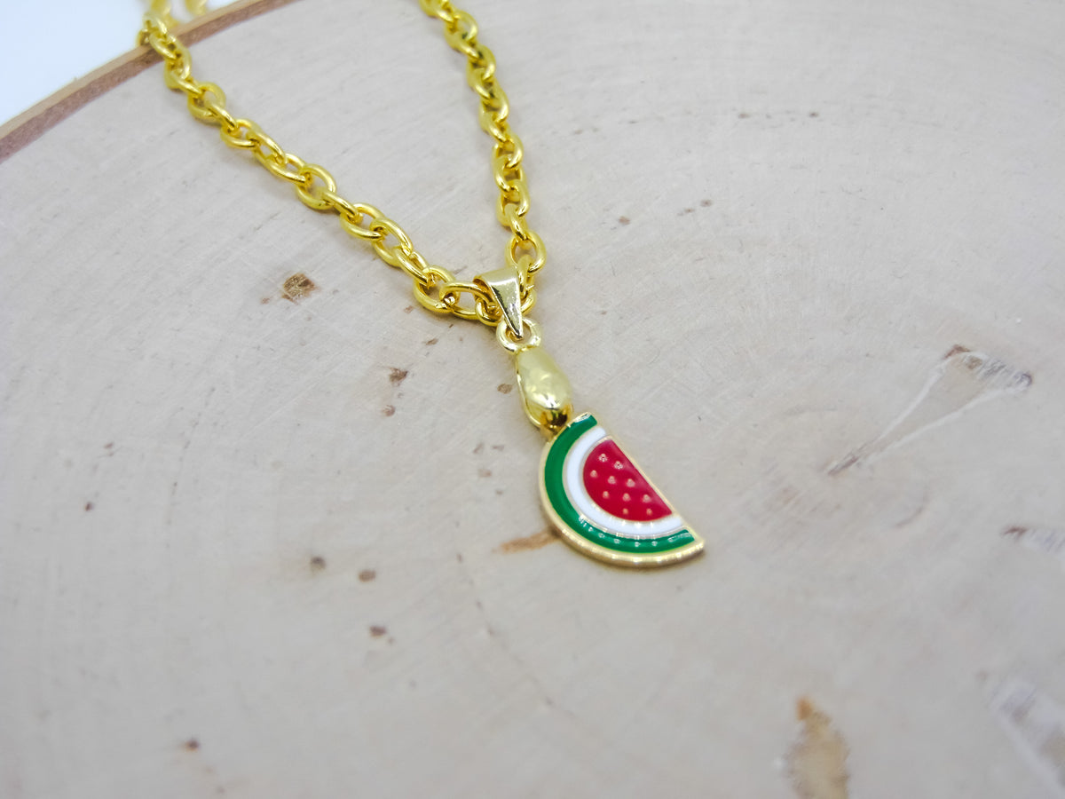 Watermelon Fruit Necklace