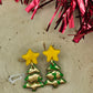 Christmas Tree Star Dangles