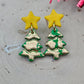 Christmas Tree Star Dangles
